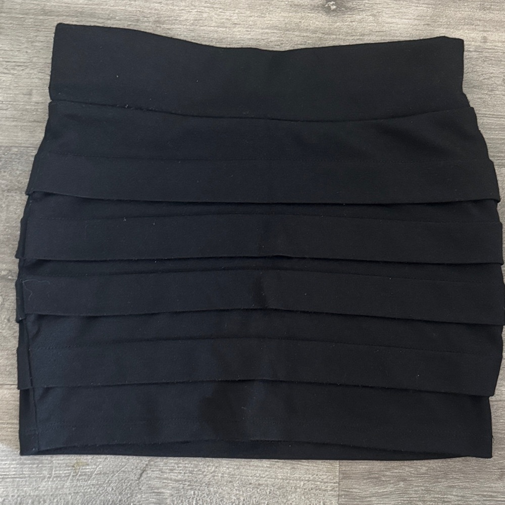 Brat Star Black bandage Mini Skirt